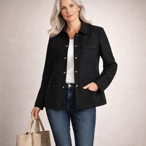 Pendleton Wool Coat 12 Structured Minimalist Dark Academia Quiet Luxury